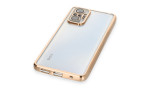 Newface Xiaomi Redmi Note 10 Pro Kılıf Razer Lensli Silikon - Gold