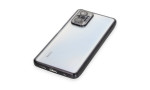 Newface Xiaomi Redmi Note 10 Pro Kılıf Razer Lensli Silikon - Siyah