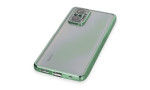 Newface Xiaomi Redmi Note 10 Pro Kılıf Razer Lensli Silikon - Yeşil