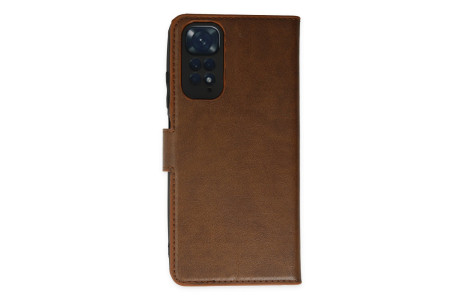 Newface Xiaomi Redmi Note 11 Kılıf Trend S Plus Kapaklı Kılıf - Taba