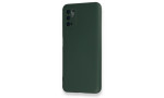 Newface Xiaomi Redmi Note 11 SE Kılıf Nano içi Kadife Silikon - Koyu Yeşil