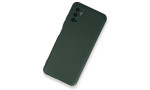 Newface Xiaomi Redmi Note 11 SE Kılıf Nano içi Kadife Silikon - Koyu Yeşil