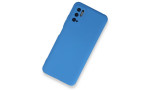 Newface Xiaomi Redmi Note 11 SE Kılıf Nano içi Kadife Silikon - Mavi