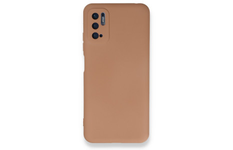 Newface Xiaomi Redmi Note 11 SE Kılıf Nano içi Kadife Silikon - Pudra