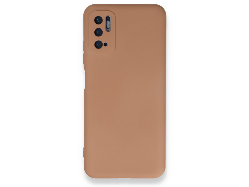 Newface Xiaomi Redmi Note 11 SE Kılıf Nano içi Kadife Silikon - Pudra