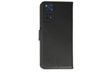 Newface Xiaomi Redmi Note 11S Kılıf Trend S Plus Kapaklı Kılıf - Siyah