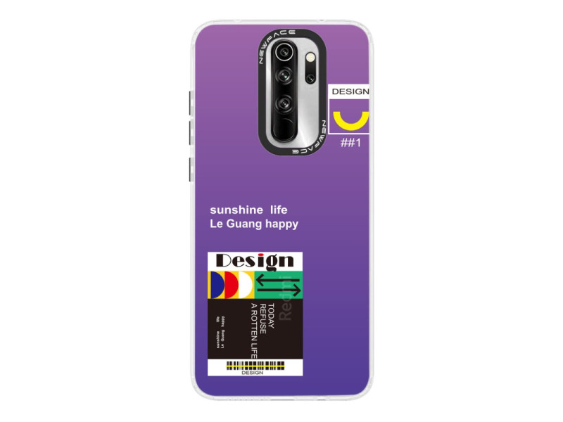 Newface Xiaomi Redmi Note 8 Pro Kılıf Estoril Desenli Kapak - Estoril - 4
