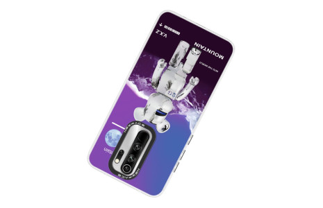 Newface Xiaomi Redmi Note 8 Pro Kılıf Estoril Desenli Kapak - Estoril - 8