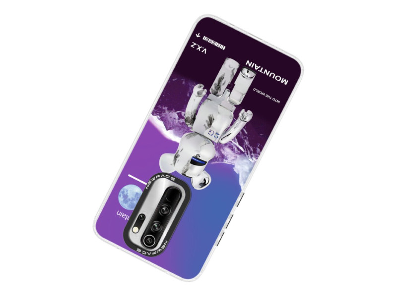 Newface Xiaomi Redmi Note 8 Pro Kılıf Estoril Desenli Kapak - Estoril - 8
