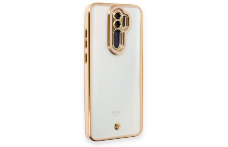 Newface Xiaomi Redmi Note 8 Pro Kılıf Liva Lens Silikon - Rose