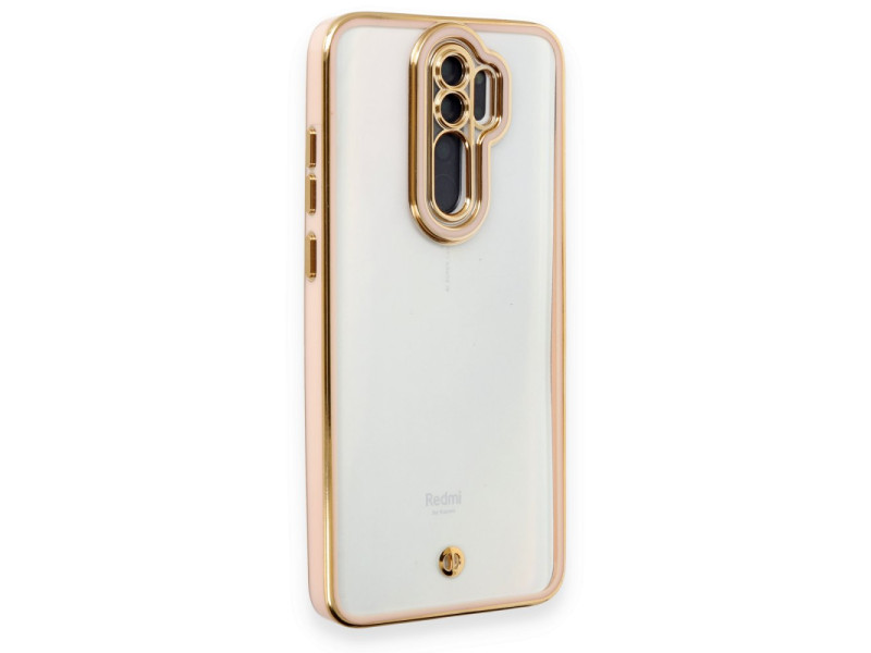 Newface Xiaomi Redmi Note 8 Pro Kılıf Liva Lens Silikon - Rose
