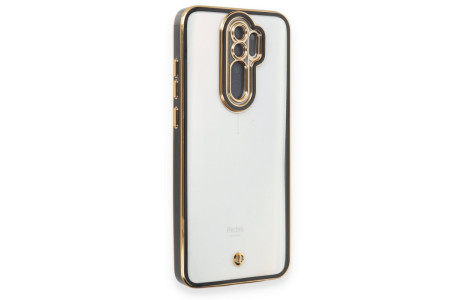 Newface Xiaomi Redmi Note 8 Pro Kılıf Liva Lens Silikon - Siyah