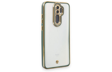 Newface Xiaomi Redmi Note 8 Pro Kılıf Liva Lens Silikon - Yeşil