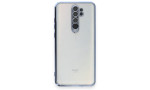 Newface Xiaomi Redmi Note 8 Pro Kılıf Razer Lensli Silikon - Açık Mavi