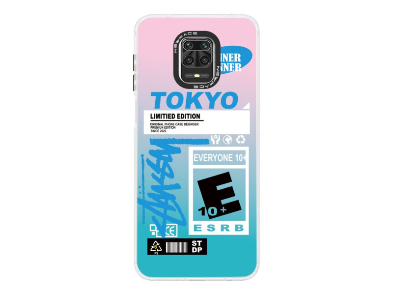 Newface Xiaomi Redmi Note 9 Pro Kılıf Estoril Desenli Kapak - Estoril - 1