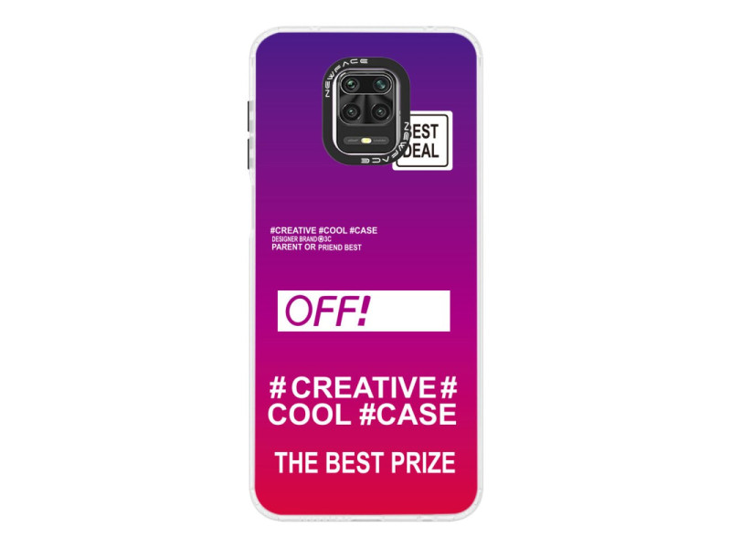 Newface Xiaomi Redmi Note 9 Pro Kılıf Estoril Desenli Kapak - Estoril - 9