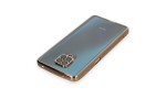 Newface Xiaomi Redmi Note 9 Pro Kılıf Razer Lensli Silikon - Gold