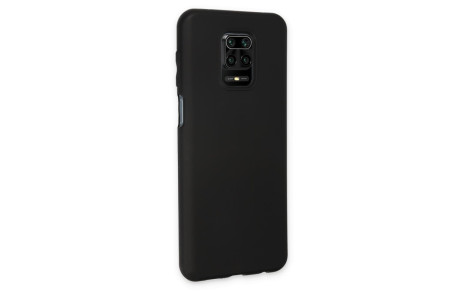 Newface Xiaomi Redmi Note 9S Kılıf First Silikon - Siyah