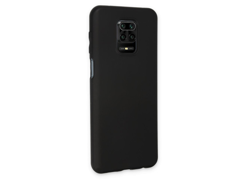 Newface Xiaomi Redmi Note 9S Kılıf First Silikon - Siyah