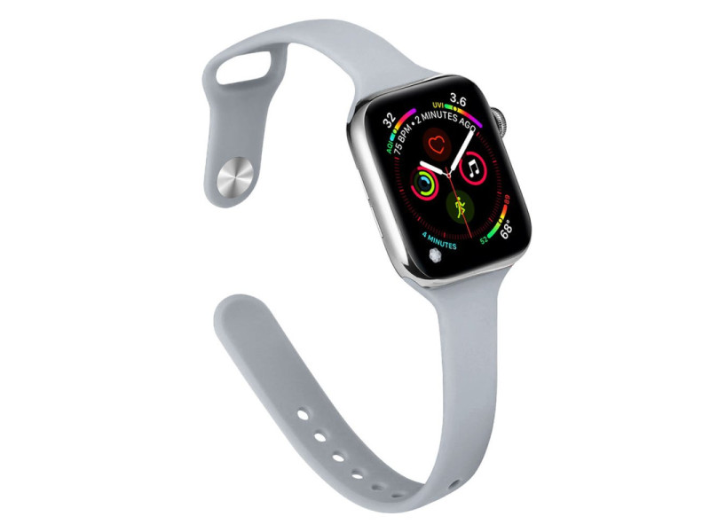 Newface Apple Watch 42mm Klasik Kordon - Açık Gri