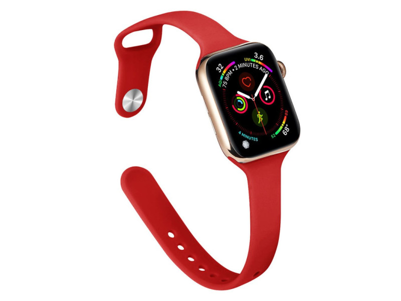 Newface Apple Watch 45mm Klasik Kordon - Kırmızı