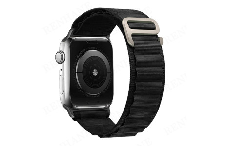 Newface Apple Watch 38mm Mountain Kordon - Siyah