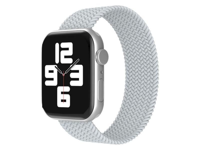 Newface Apple Watch 40mm Ayarlı Solo Silikon Kordon - Beyaz