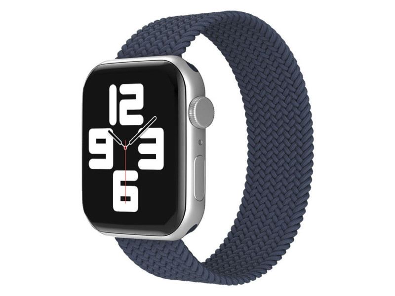 Newface Apple Watch 40mm Ayarlı Solo Silikon Kordon - Lacivert