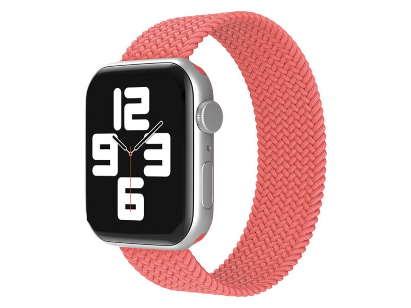 Newface Apple Watch 40mm Ayarlı Solo Silikon Kordon - Pembe
