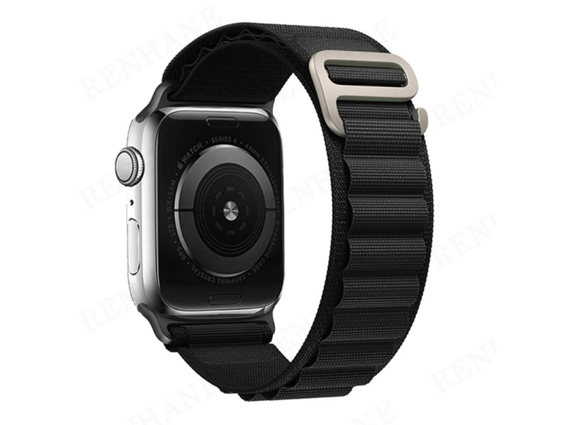 Newface Apple Watch 40mm Mountain Kordon - Siyah