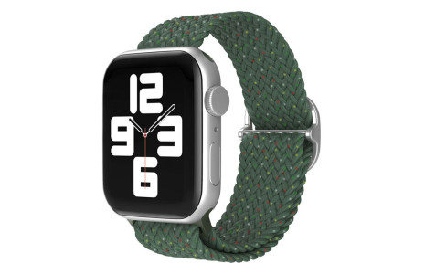 Newface Apple Watch 40mm Star Kordon - Benekli Koyu Yeşil
