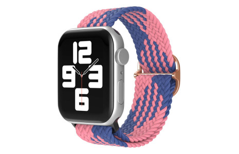 Newface Apple Watch 40mm Star Kordon - Pembe-Mavi