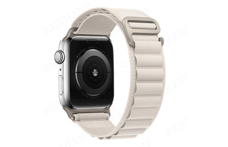 Newface Apple Watch 41mm Mountain Kordon - Beyaz