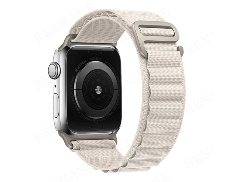 Newface Apple Watch 41mm Mountain Kordon - Beyaz