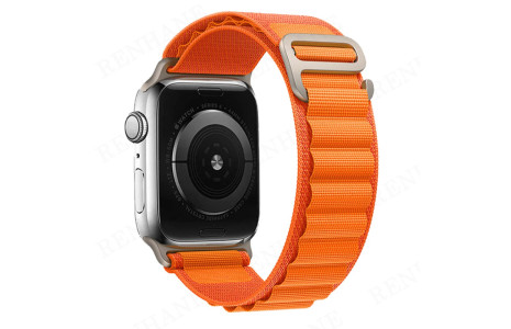 Newface Apple Watch 41mm Mountain Kordon - Turuncu