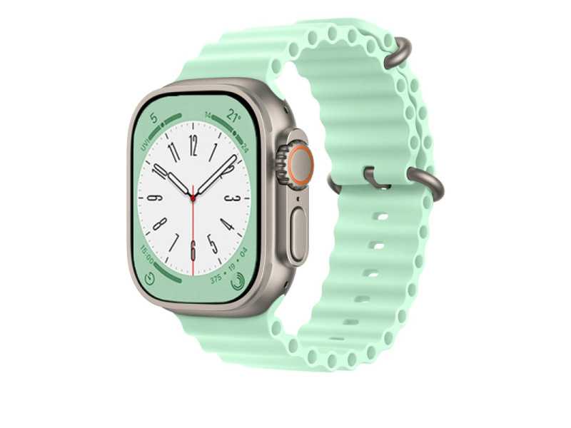 Newface Apple Watch 41mm Ocean Kordon - Açık Yeşil