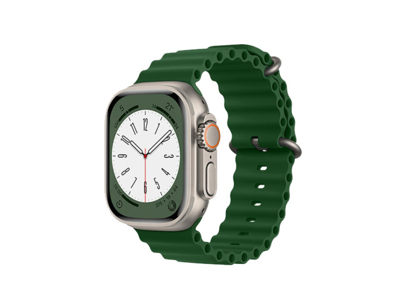 Newface Apple Watch 41mm Ocean Kordon - Koyu Yeşil