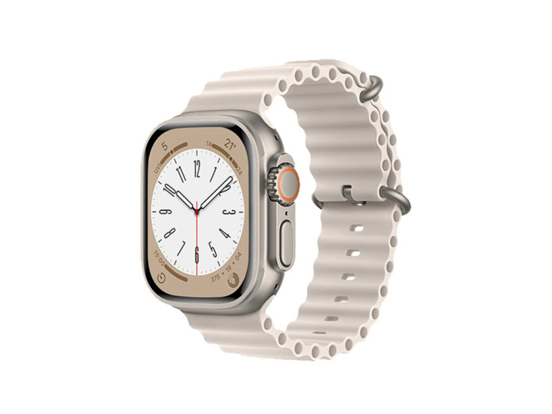 Newface Apple Watch 41mm Ocean Kordon - Krem