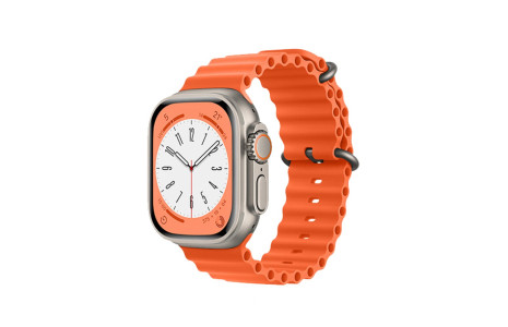 Newface Apple Watch 41mm Ocean Kordon - Turuncu