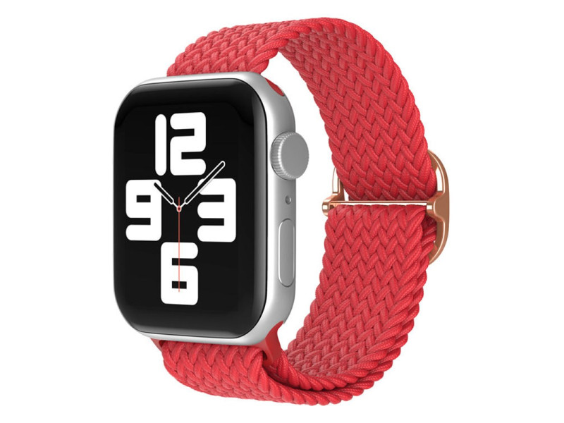 Newface Apple Watch 42mm Star Kordon - Kırmızı