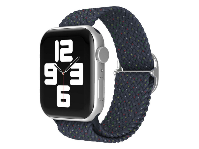 Newface Apple Watch 44mm Star Kordon - Benekli Lacivert