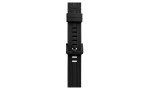 Newface Apple Watch 45mm KR408 Çizgili Silikon Kordon - Siyah