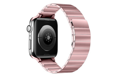 Newface Apple Watch 41mm KR404 Huks Kordon - Rose Gold