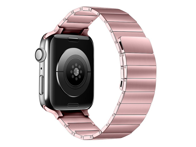 Newface Apple Watch 42mm KR404 Huks Kordon - Rose Gold
