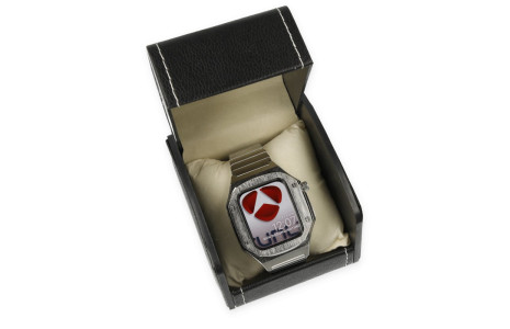Newface Apple Watch 44mm KR409 Metal Kordon - Gümüş