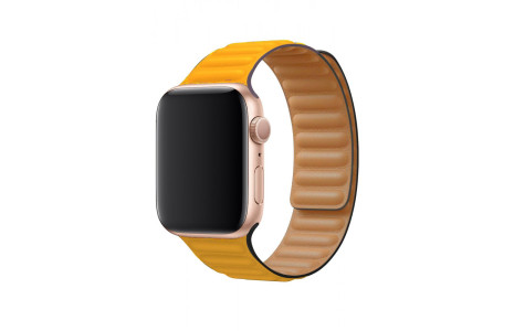 Newface Apple Watch 45mm Loop Kordon - Sarı