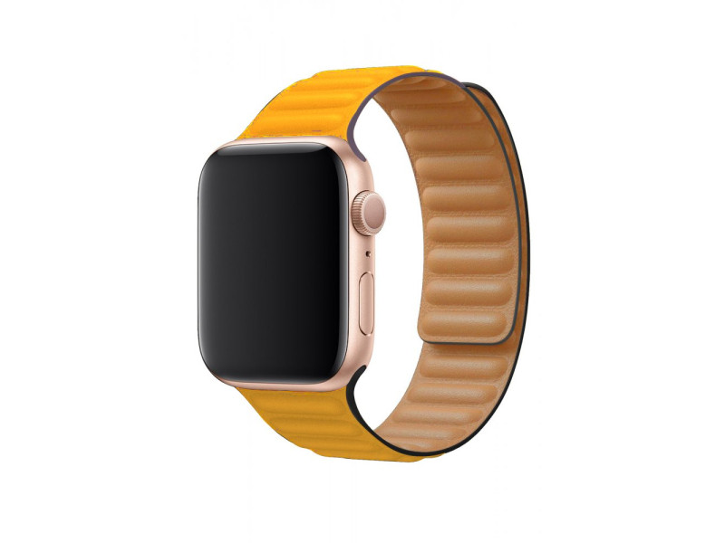 Newface Apple Watch 40mm Loop Kordon - Sarı