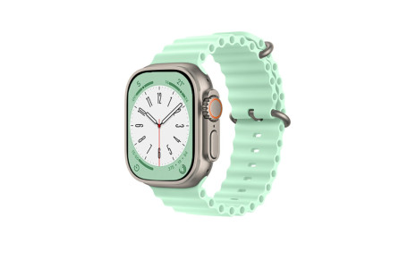 Newface Apple Watch 45mm Ocean Kordon - Açık Yeşil