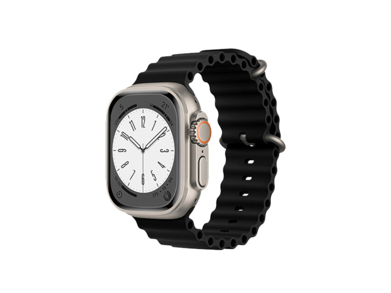 Newface Apple Watch 40mm Ocean Kordon - Siyah