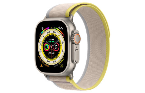 Newface Apple Watch 40mm Trail Kordon - Sarı-Bej